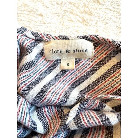 Cloth and Stone Stripped Women's Romper Size Small - Picture 6 of 13